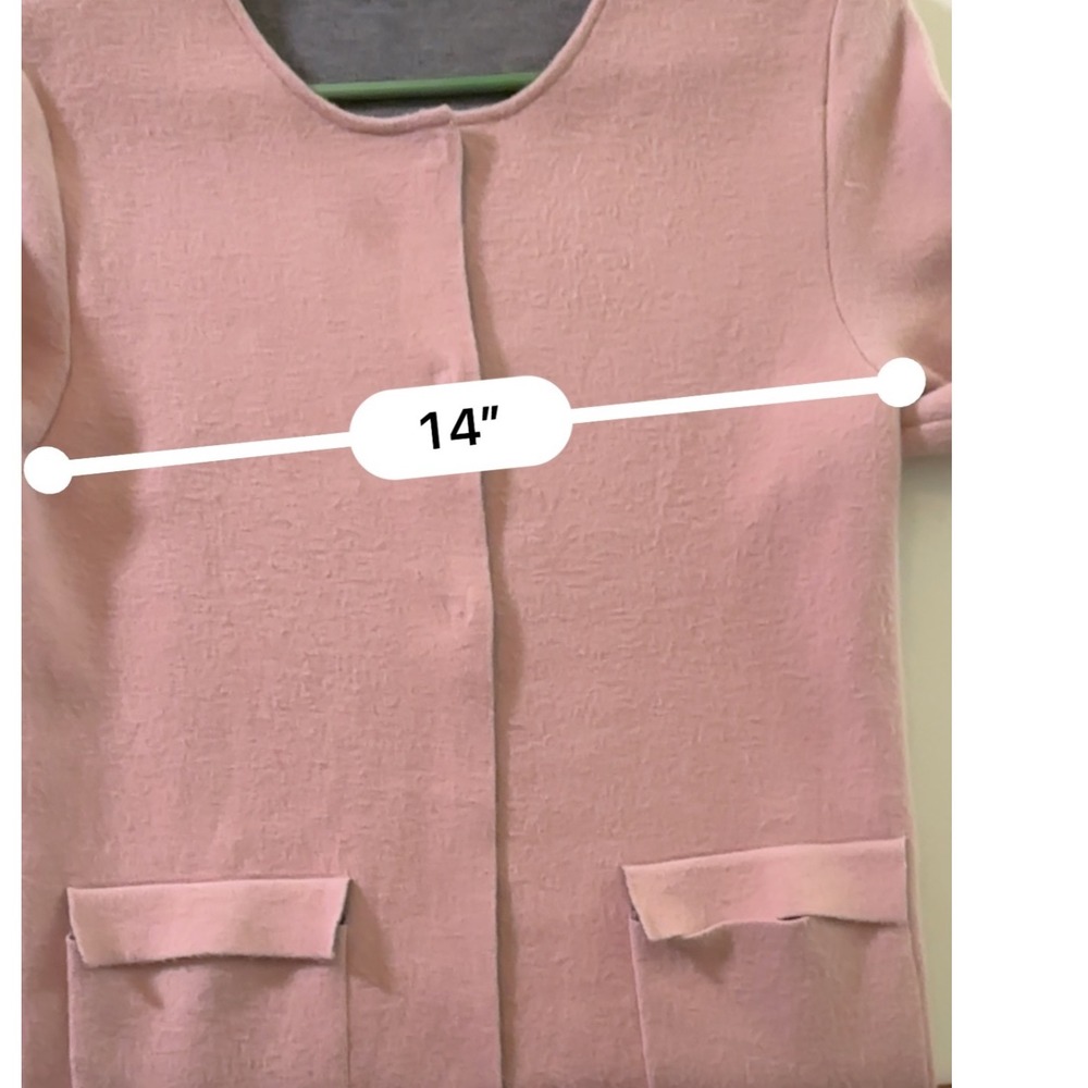 Mayoral Girls Pink Cardigan Sweater Jacket Size 8 Designed in Spain - Picture 7 of 12